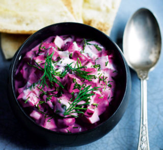 Beetroot Tzatziki Dip