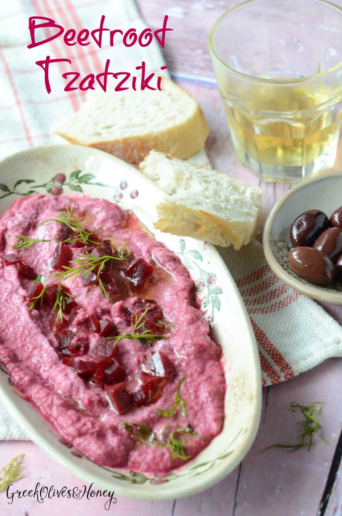 Beetroot Tzatziki Dip