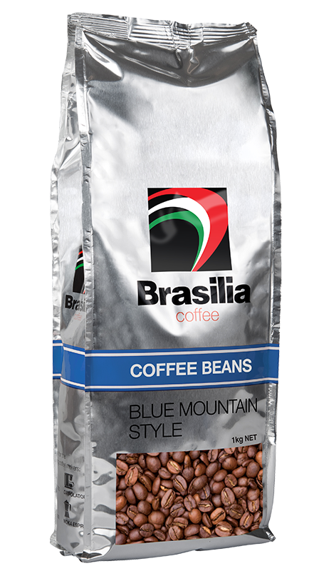Brasilia Blue Mountain Blend Beans 500g