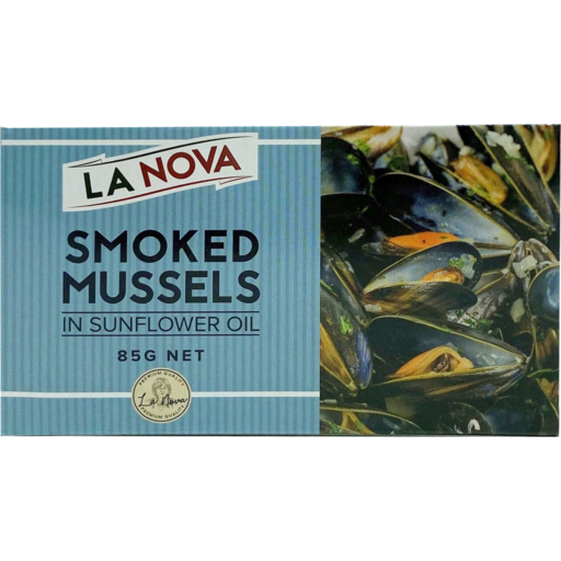 La Nova Smoked Mussels 85g