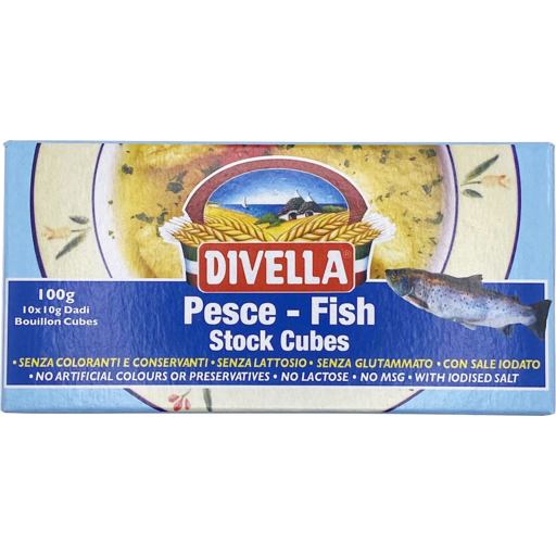 Divella Fish Stock Cubes 100g