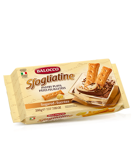 Balocco Biscuits Sfogliatine Sugar  200g
