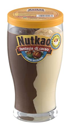 Nutkao Hazelnut/Milk Spread Glass 600g