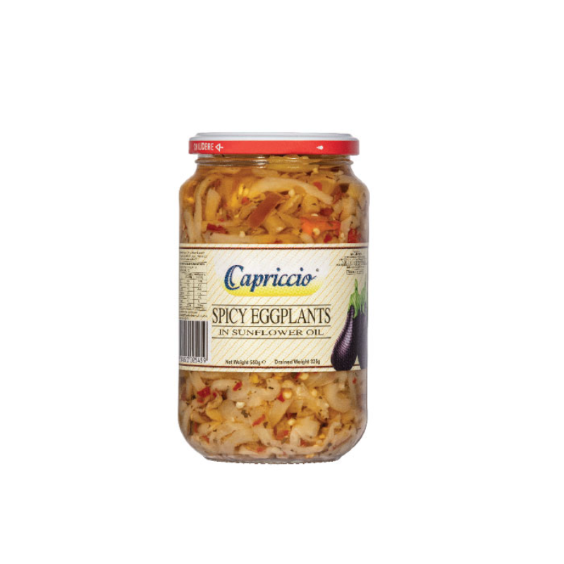 Capriccio Spicy Eggplant 580g