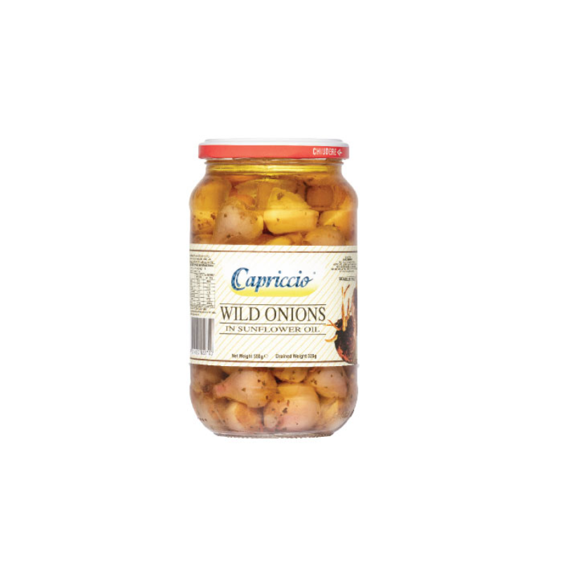 Capriccio Wild Onion in Oil 580g