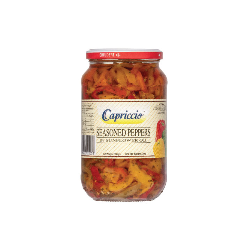 Capriccio Seas Peppers 580g