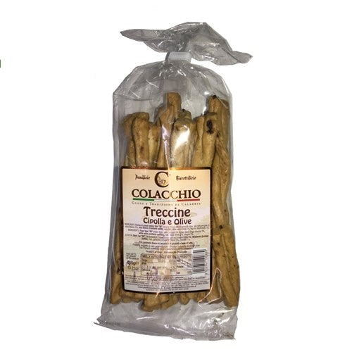 Colacchio Treccine Onion & Olive 400g