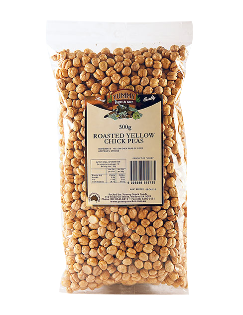 Yummy Roasted Yellow Chickpeas 500g
