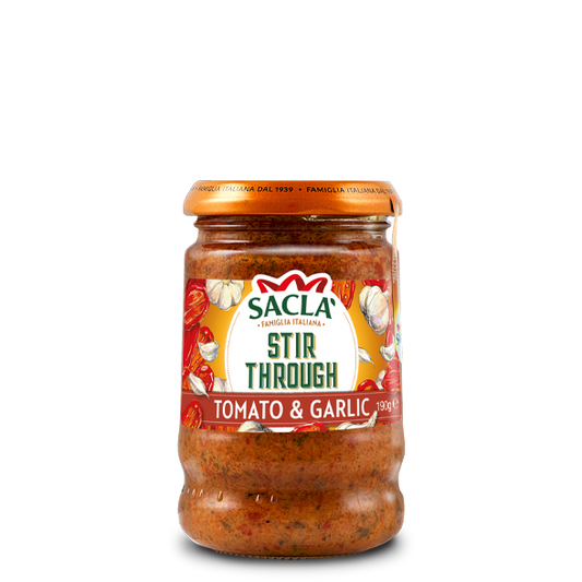 Sacla Tomato & Garlic 190g