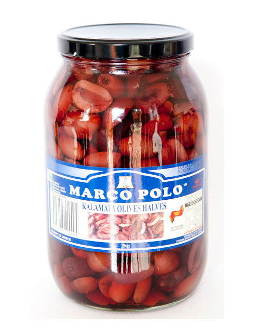 Marco Polo Kalamata Olives Halves 2kg
