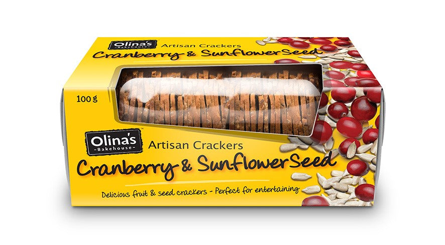 Olinas Cranberry And Sunflower Seed 100g
