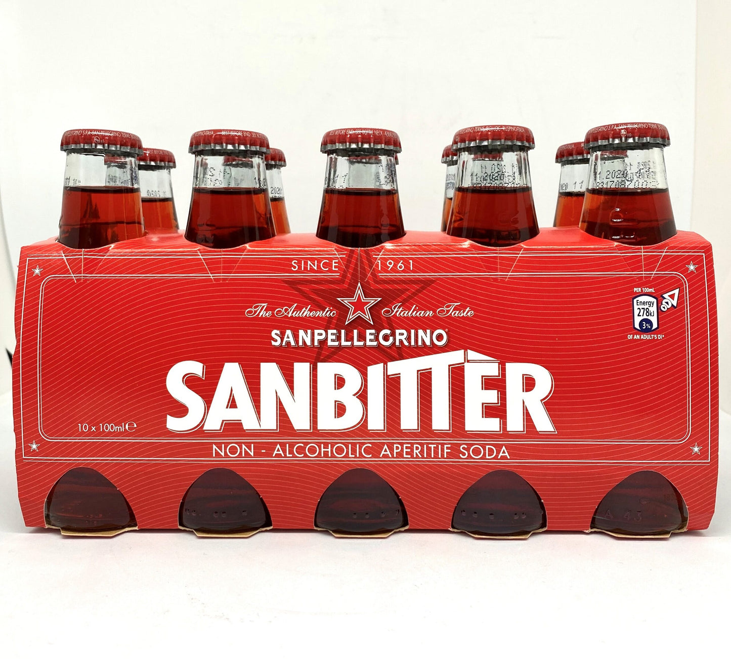 San Pellegrino SanBitter 10 x 100ml Bottles