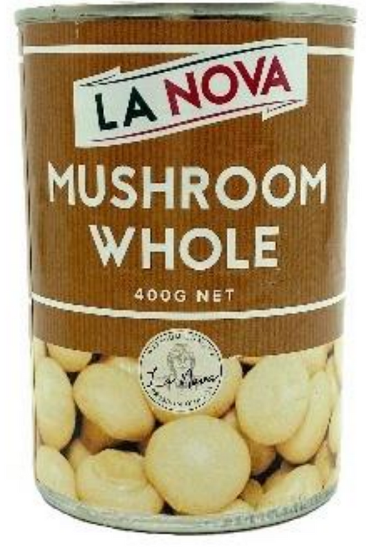 La Nova Mushrooms Whole 400g