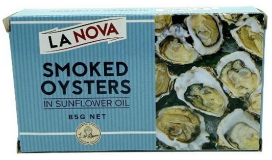 La Nova Smoked Oysters 85g