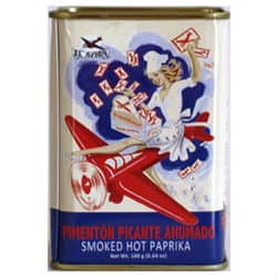 El Avion Paprika Smoked Hot Vintage Tin 75g