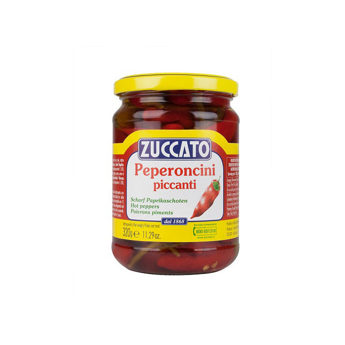 Zuccato Hot Peppers 320g