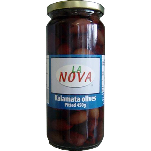 La Nova Olives Kalamata Pitted 450g