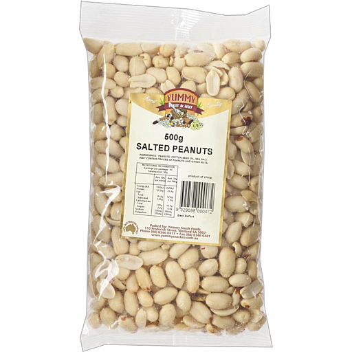 Yummy Salted Peanuts 500g