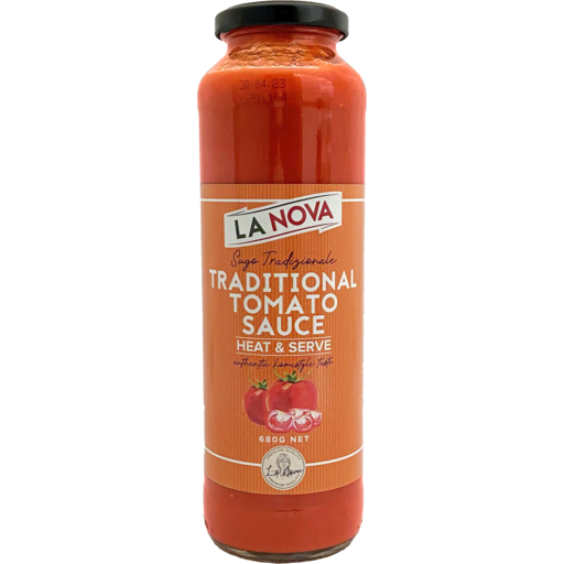 La Nova Heat + Serve Traditional Tomato Sauce 680g