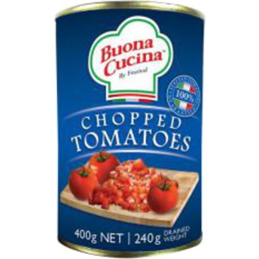 Buona Cucina Chopped Tomatoes 400g
