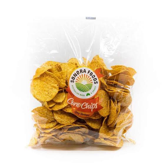 Sonora Foods Corn Chips Spicy Barbecue