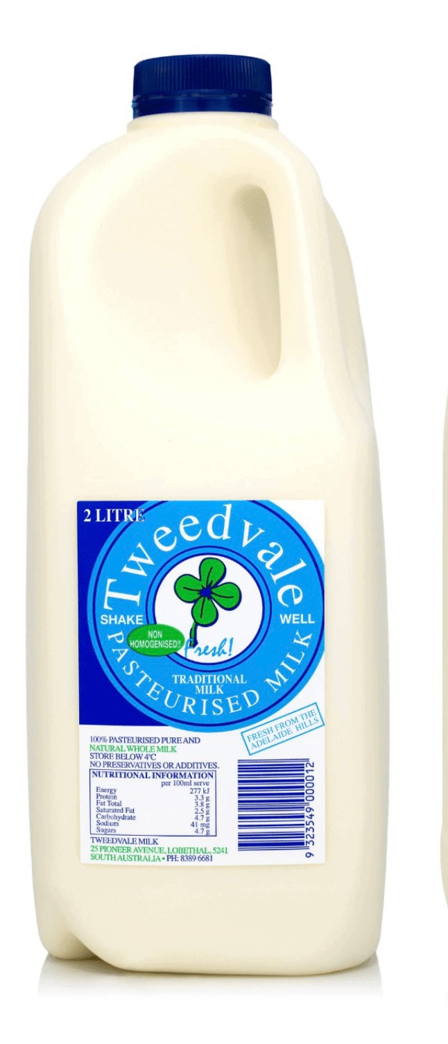 TweedVale Traditional Milk 2L
