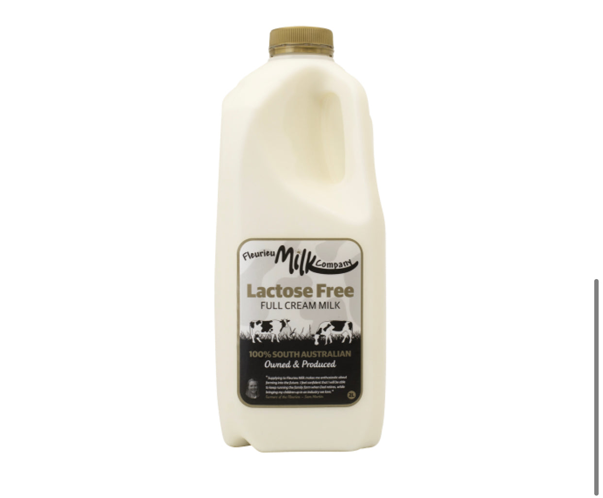 Fleurieu Lactose Free Milk 2l