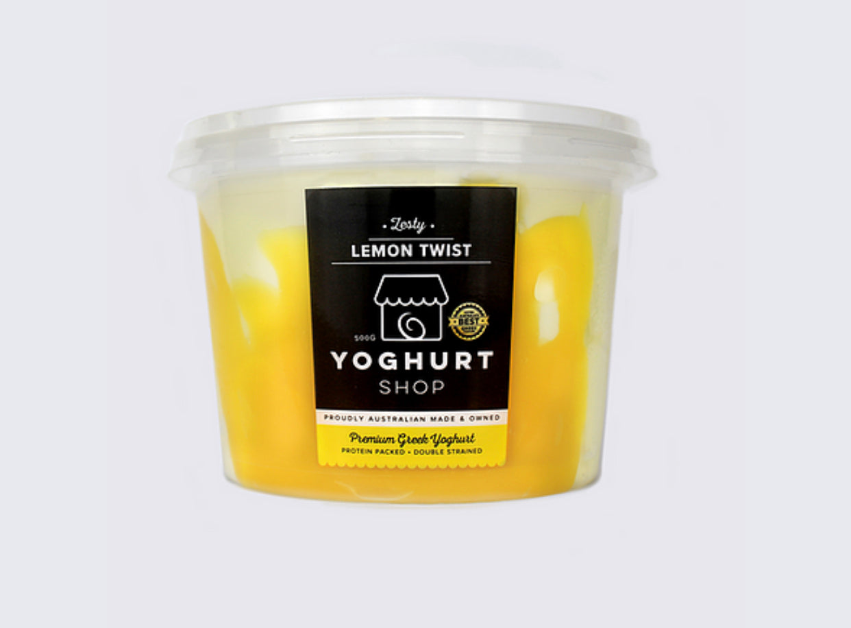 The Yoghurt Shop Lemon Twist Yoghurt 500g