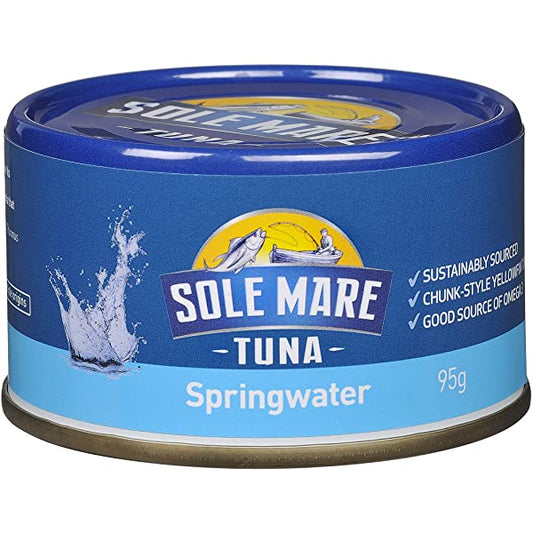 Sole Mare Tuna Springwater 95g