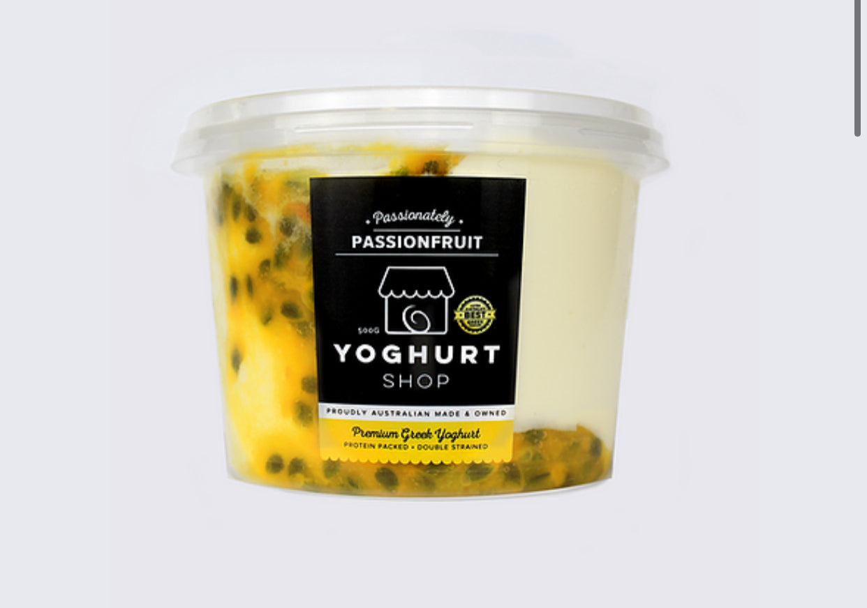 The Yoghurt Shop PassionFruit Yoghurt 500g