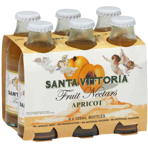 Santa Vittoria Apricot Drinks 6 x 125ml