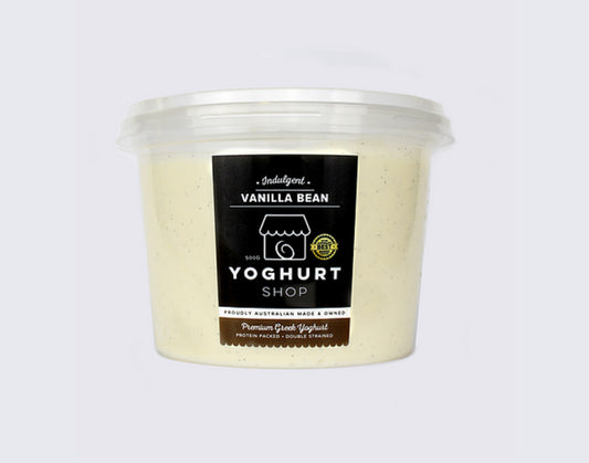 The Yoghurt Shop Vanilla Bean Yoghurt 500g