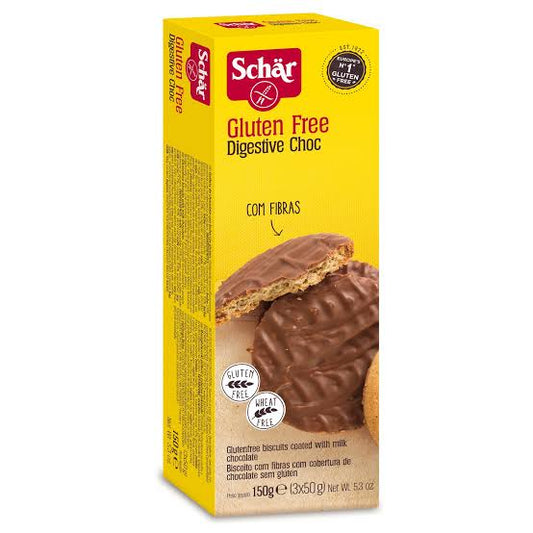 Schar Gluten Free Chocolate Digestive Biscuits