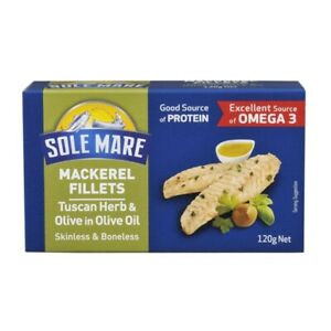 Sole Mare Tuscan Herb And Olive Mackerel Fillets