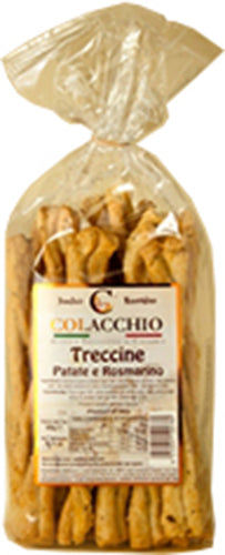 Colacchio Treccine Potato & Rosemary 400g