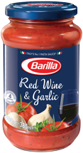 Barilla Pasta Sauce Red Wine & Garlic 400g